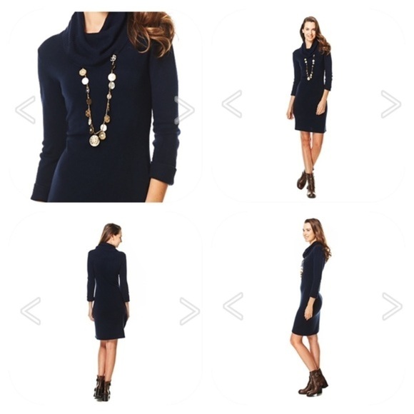 Connected Apparel Sweater Dress - Picture 1 of 4